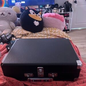 Crosley Red Case with Black Logo